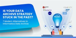 Challenges CIOs face with legacy data archiving: on-prem limits, high costs, slow batch jobs, and lack of cloud-native scalability.