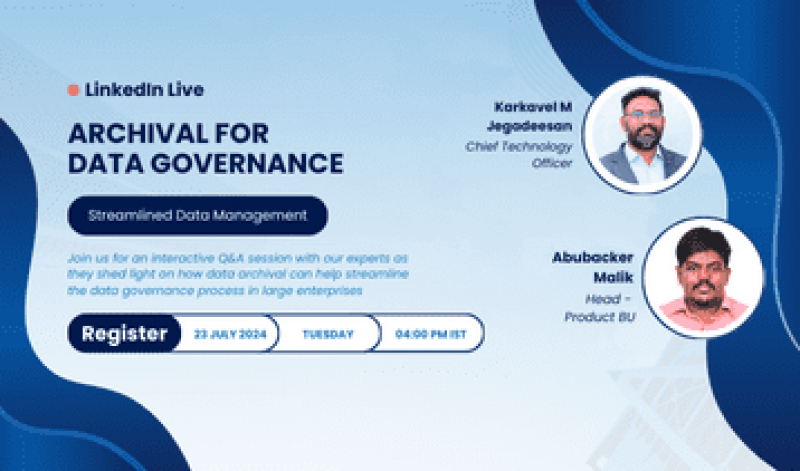 archival for data Governance
